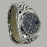 DATEJUST 36 mm ÇELİK LACİVERT PIRLANTA KADRAN JUBILE - Görsel 4