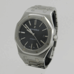 ROYAL OAK ÇELİK 41 SİYAH KADRAN - Görsel 5